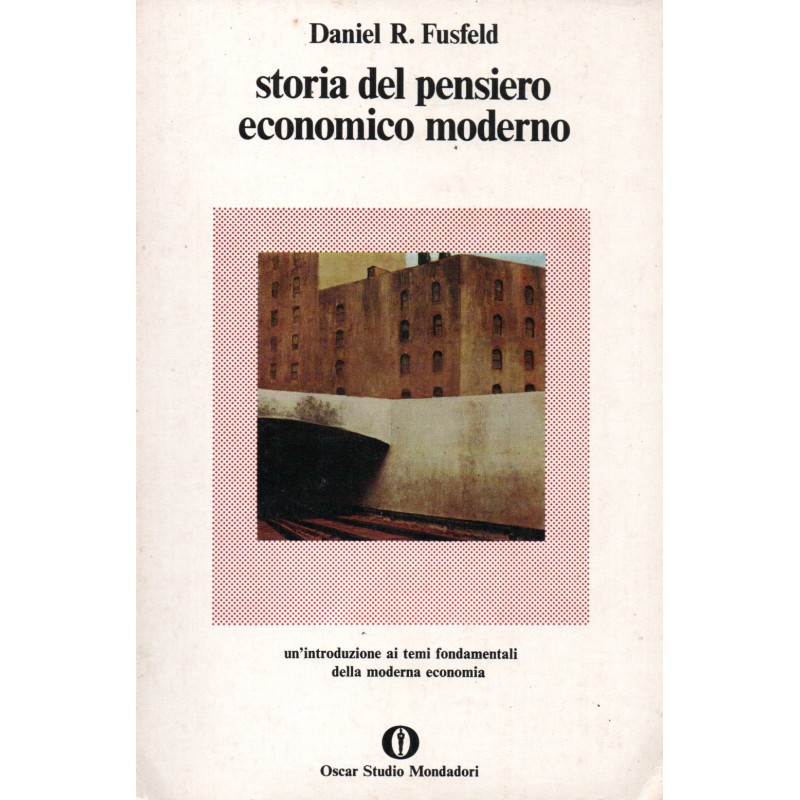 Storia del pensiero economico moderno