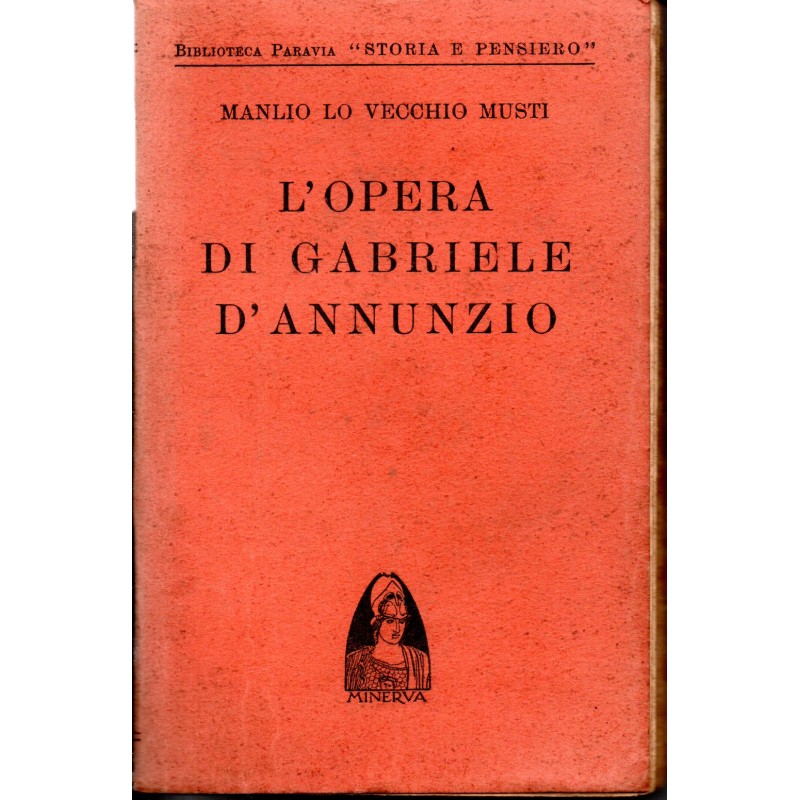L'opera di Gabriele D'Annunzio