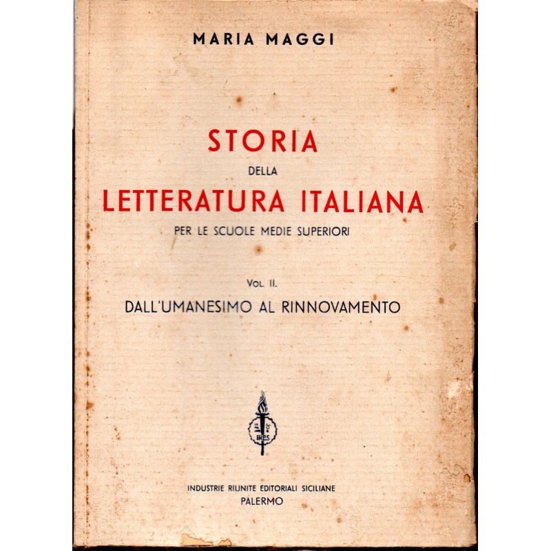 Storia della letteratura italiana