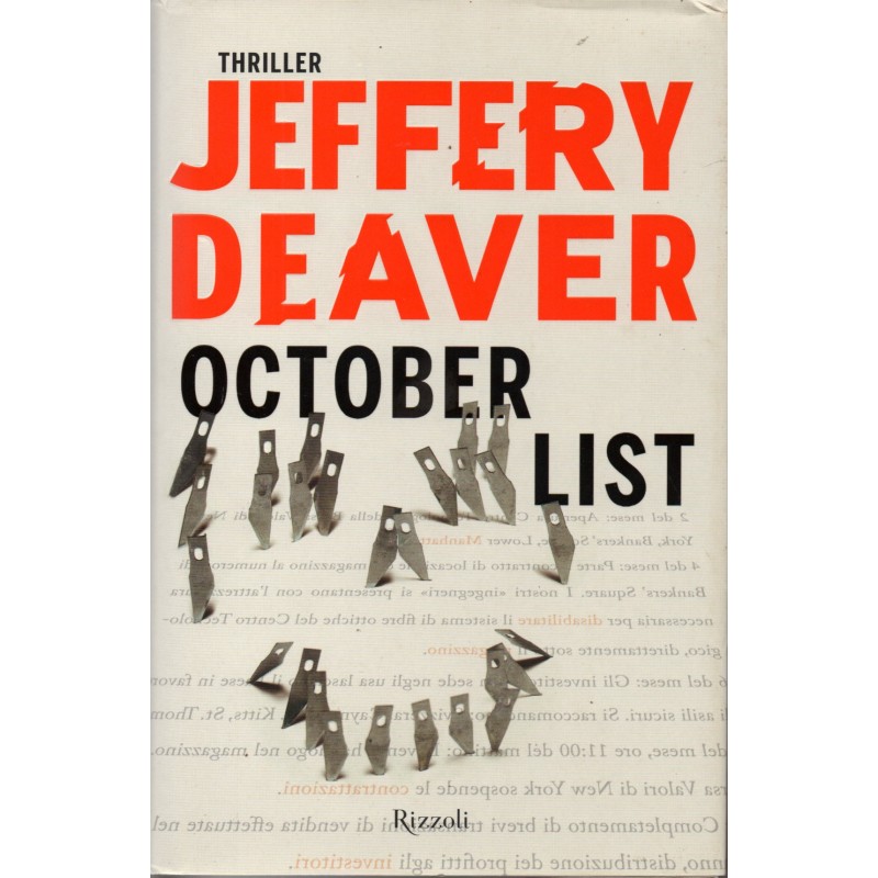 October list