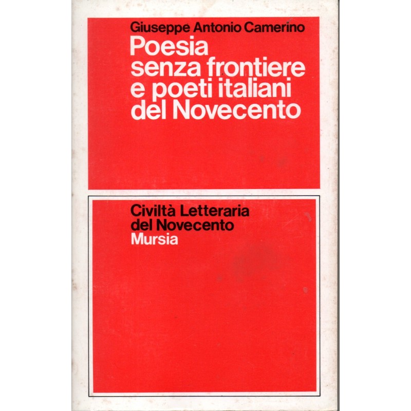 Poesia senza frontiere e poeti italiani del Novecento
