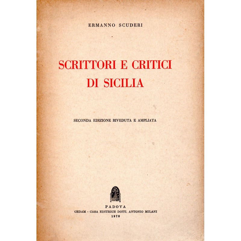 Scrittori e critici di Sicilia