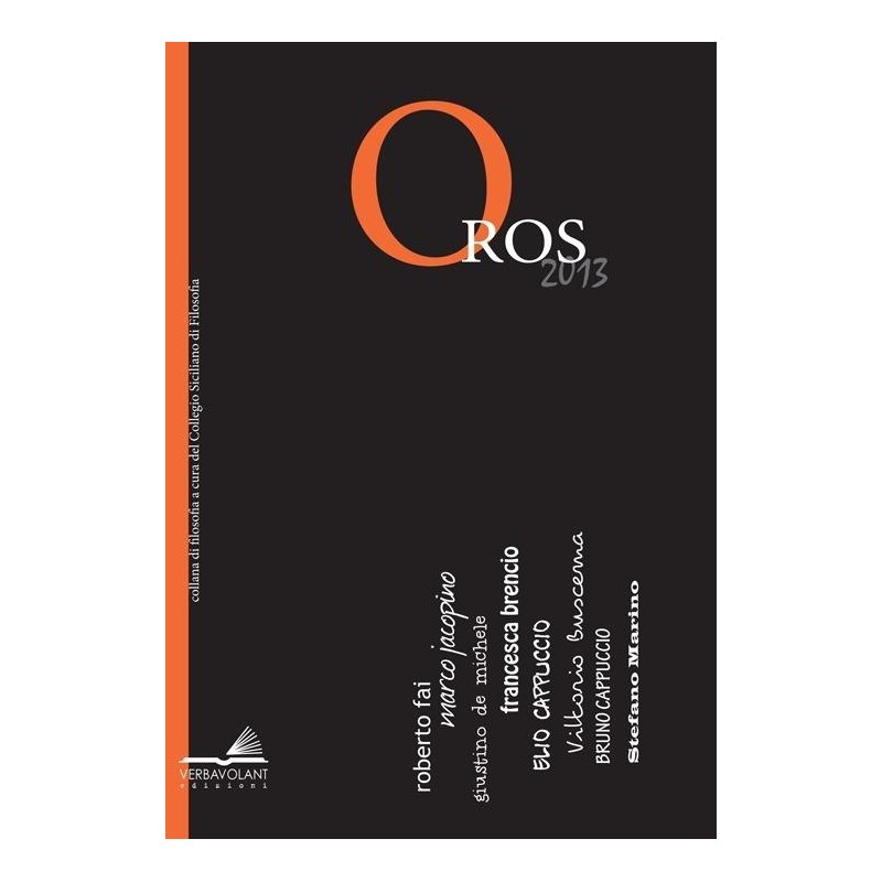 Oros 2013 filosofia e critica delle idee