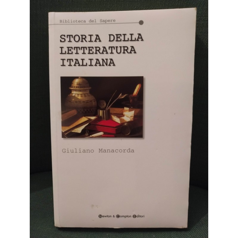 Storia della letteratura italiana