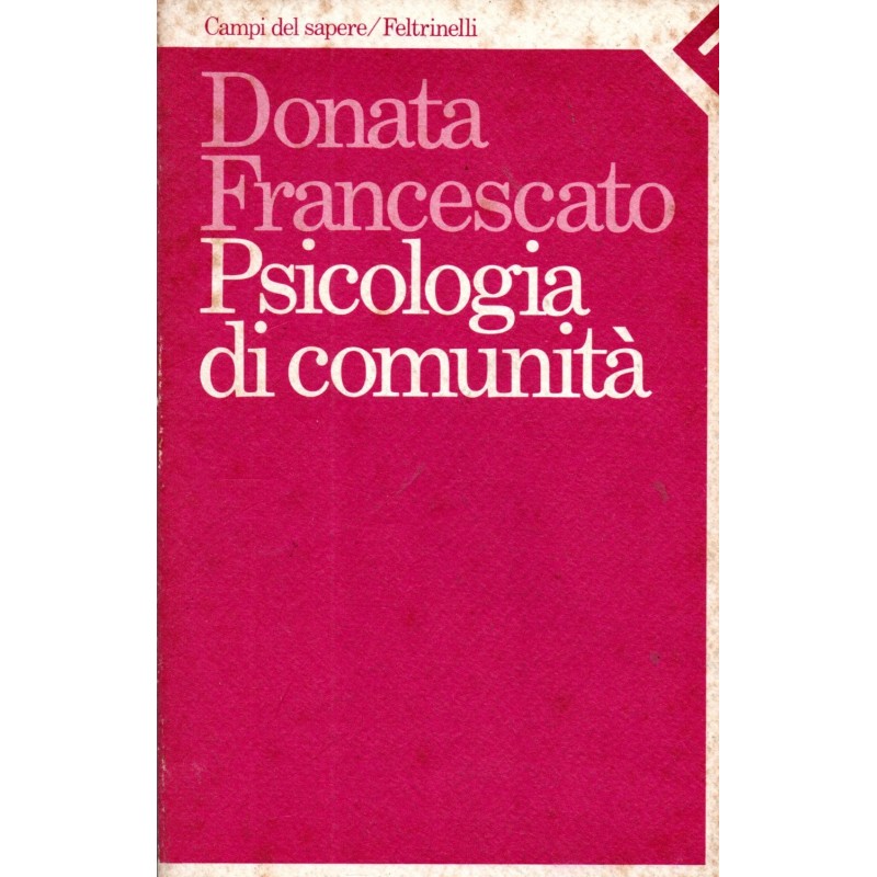Psicologia di comunità