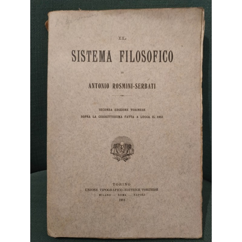 Il sistema filosofico