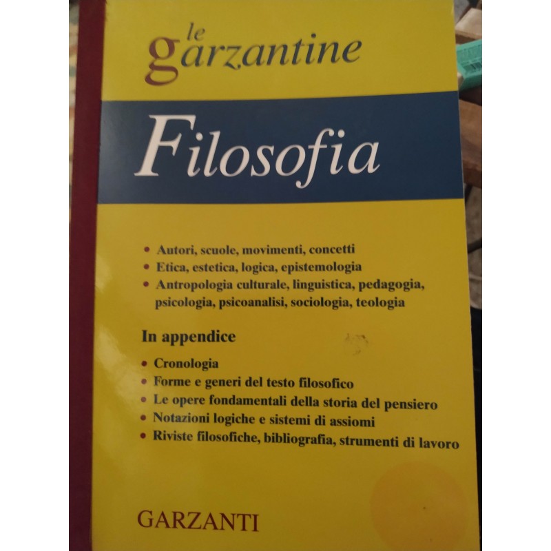 le garzantine - Filosofia