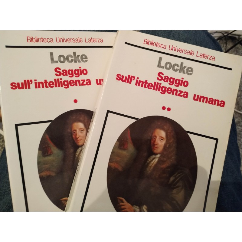 Saggio sull'intelligenza umana - due volumi