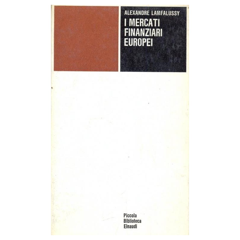 I mercati finanziari europei