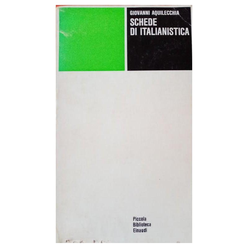 Schede di italianistica