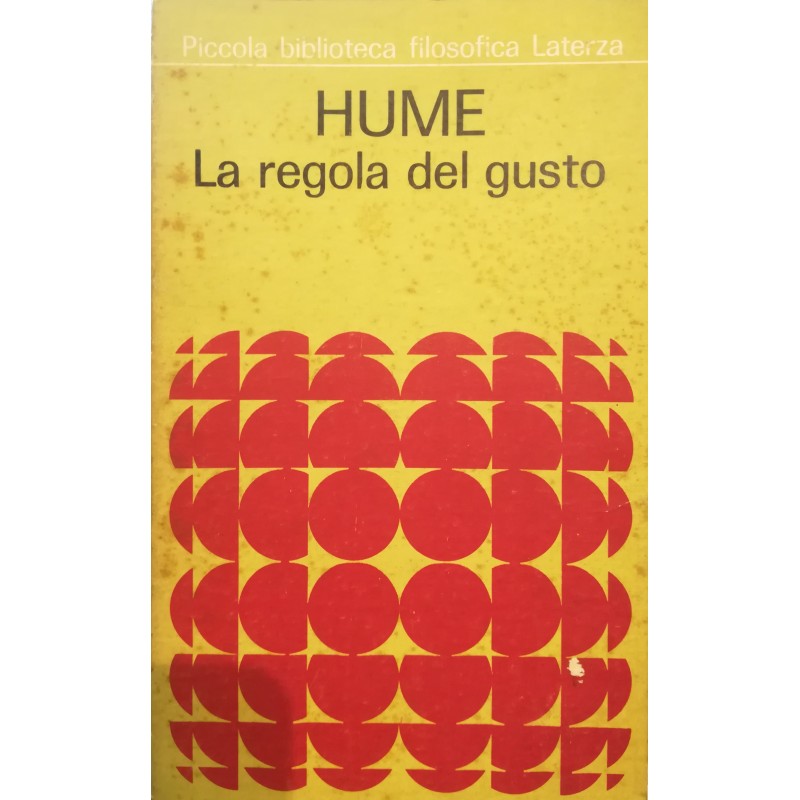 Hume - La regola del gusto