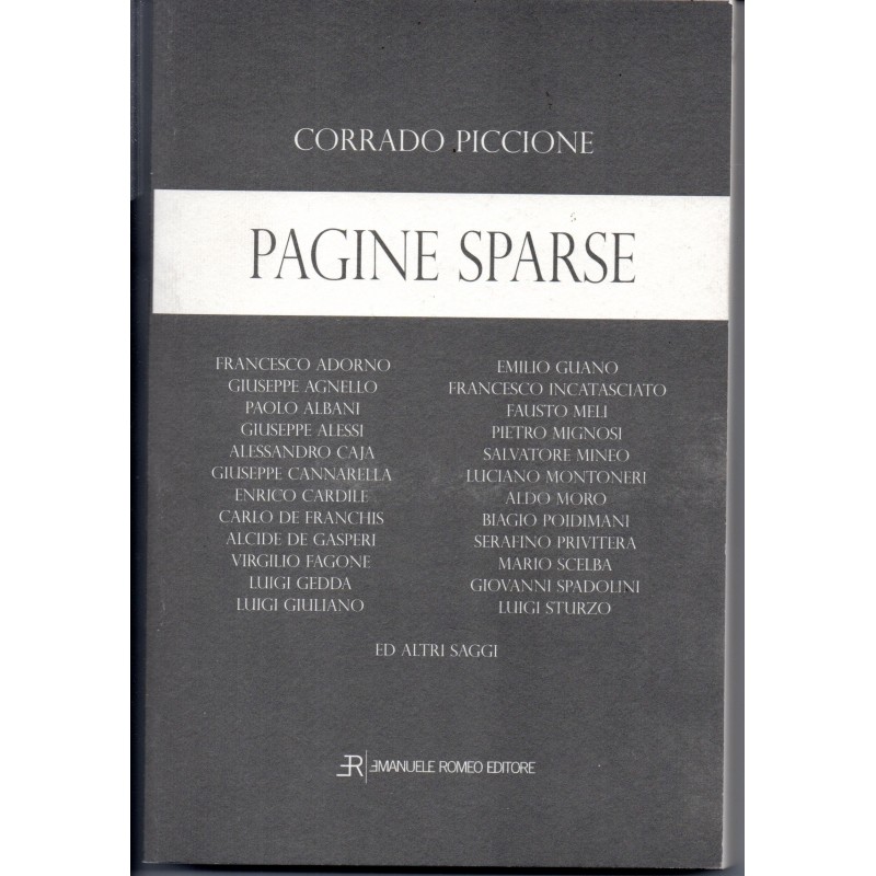 Pagine sparse