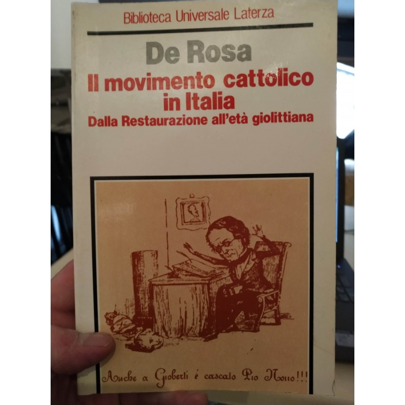 Il movimento cattolico in Italia. Dalla restaurazione all'età giolittiana