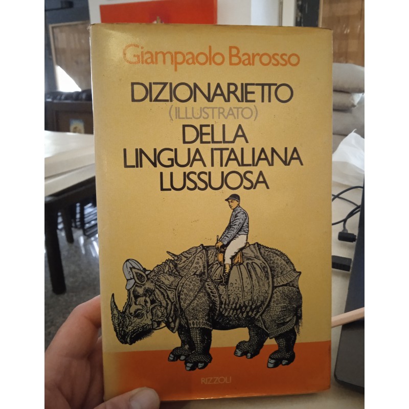 Dizionarietto della lingua italiana lussuosa