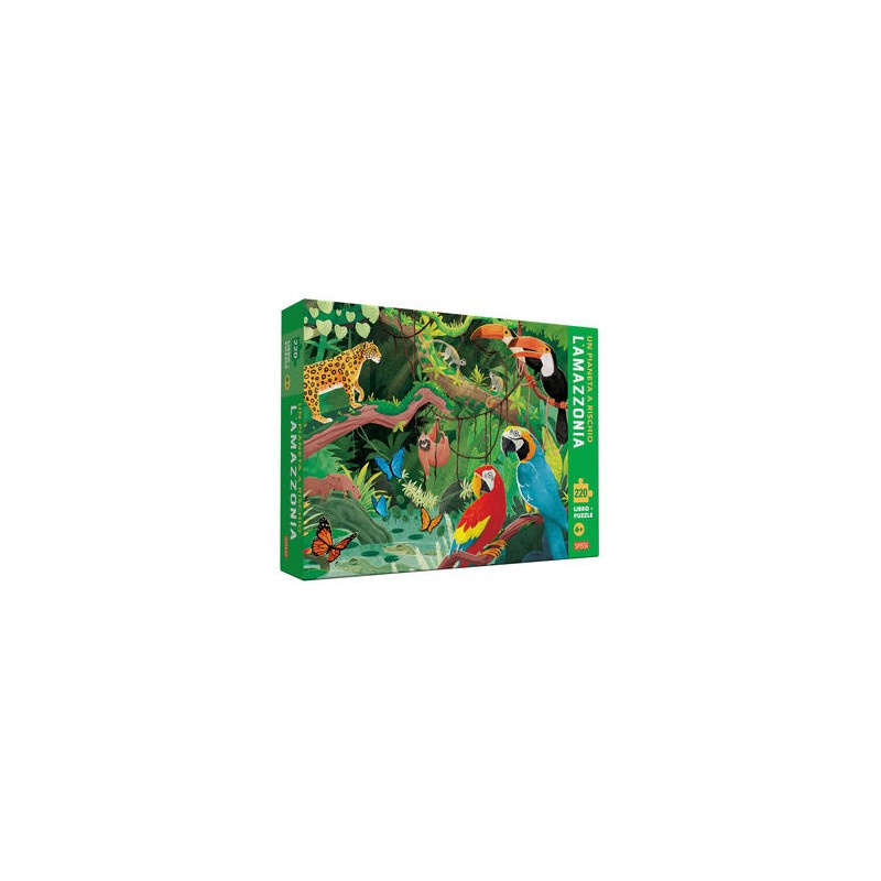 Un pianeta a rischio. L'Amazzonia. Ediz. a colori. Con puzzle