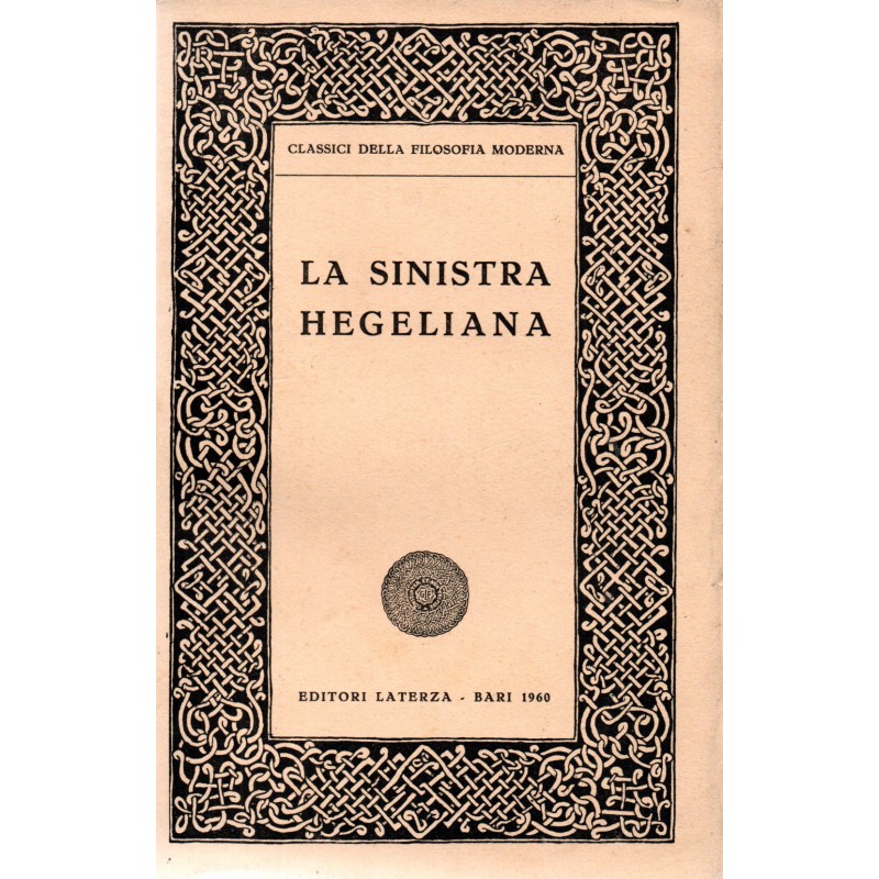 La sinistra hegeliana