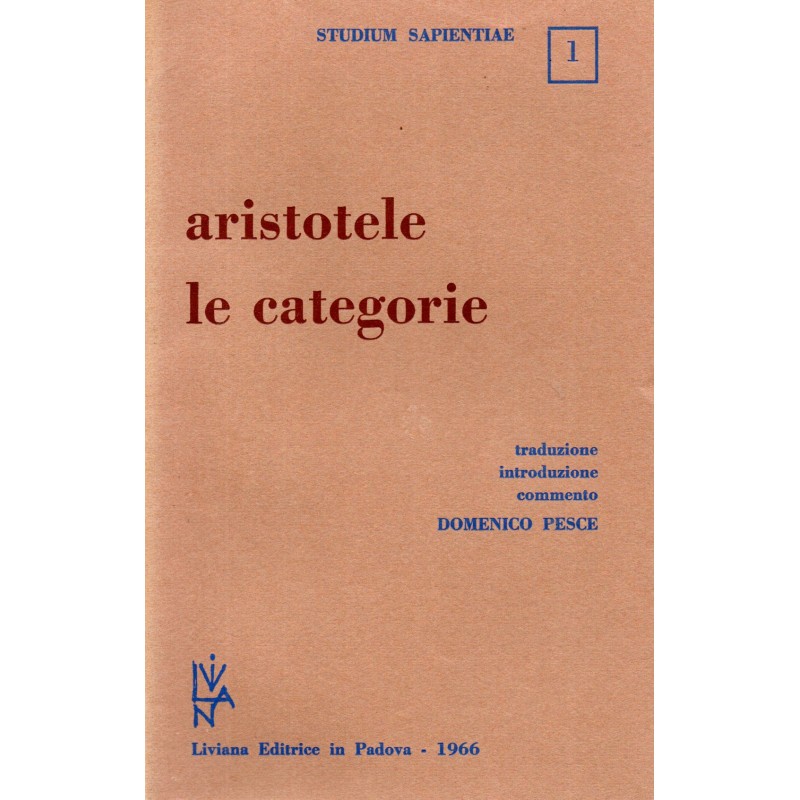 Le categorie