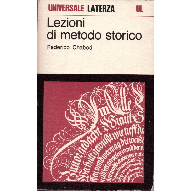 Lezioni di metodo storico