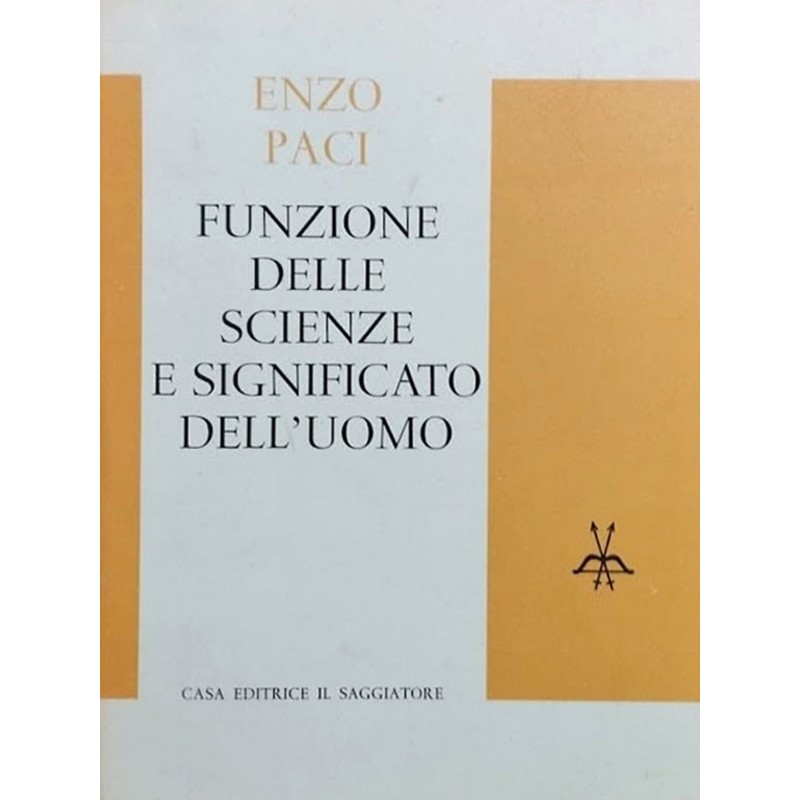 Funzione delle scienze e significato dell'uomo
