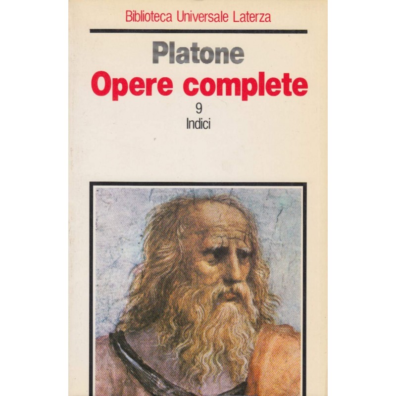 Opere complete. Vol. 9: Indici.