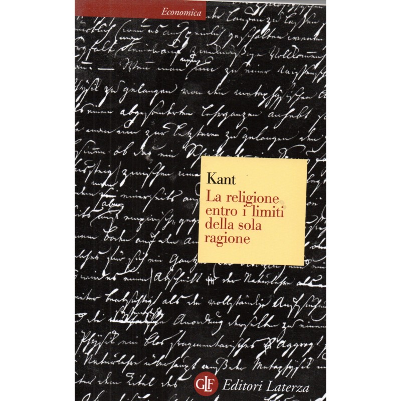 La religione entro i limiti della sola ragione