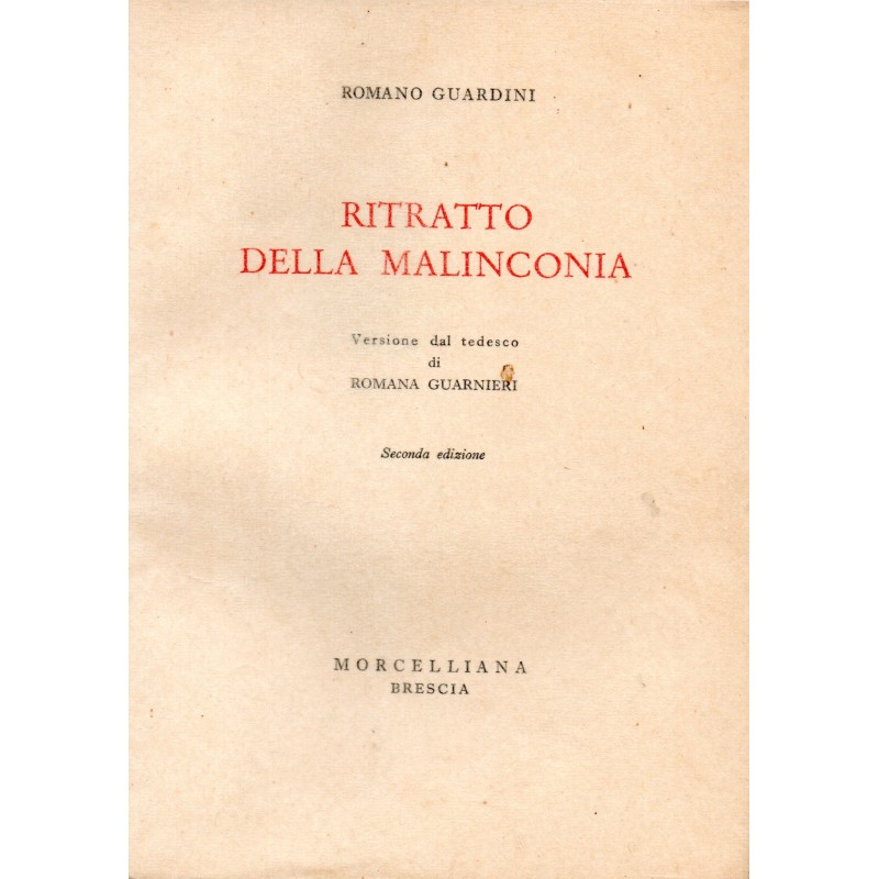 Ritratto della malinconia