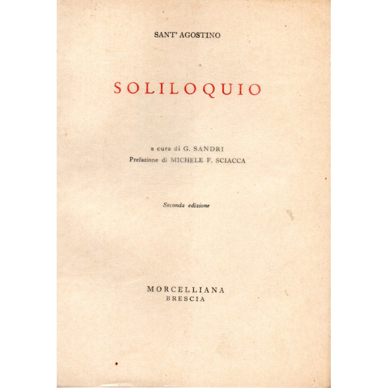 Soliloquio
