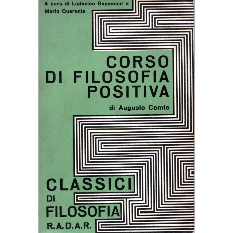 Corso di filosofia positiva