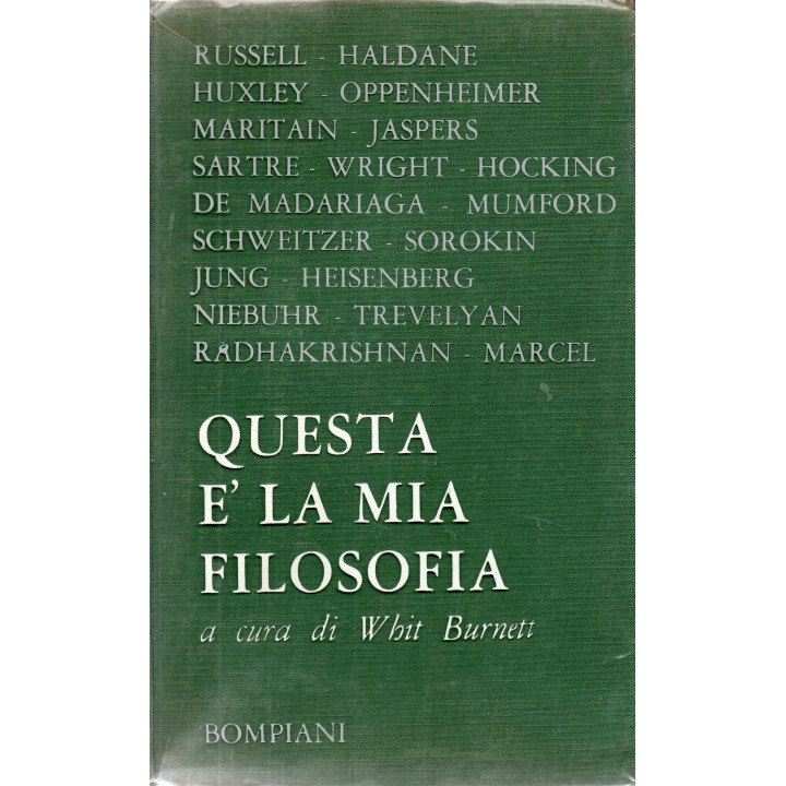 Questa è la mia filosofia