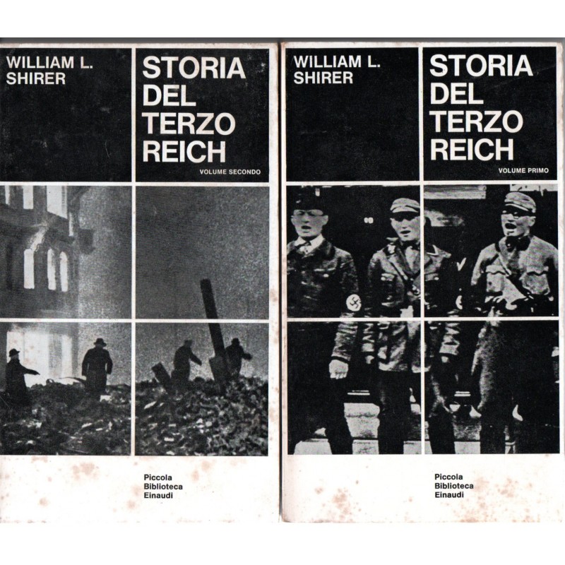 Storia del terzo reich volumi I e II